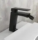 Corsan Trino Black Змішувач для біде, чорний (CMB7131BL)