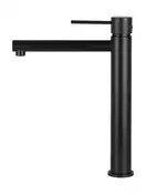 Смеситель для раковины (умывальника) Corsan LUGO BLACK MATT черный высокий (CMB7512BL)