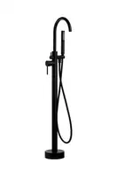 Змішувач для ванни Corsan LUGO BLACK MATT чорний підлоговий (CMM35BL)