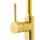 Смеситель для ванны REA ORTIS GOLD золотой напольный (REA-B7430)