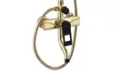 Душевой гарнитур REA SOUL BRUSHED GOLD с изливом (REA-B9962)