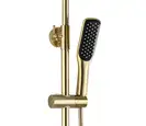 Душевой гарнитур REA SOUL BRUSHED GOLD с изливом (REA-B9962)