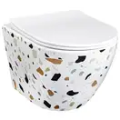 Підвісний унітаз REA CARLOS SLIM RIMLESS LASTRYKO TEĎZO (REA-C8005)