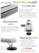 Трап для душа REA PURE NEO PRO 80 см (REA-G0902)
