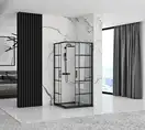 Душевая кабина REA CONCEPT BLACK 80х100 (REA-K6389)