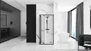 Душевая кабина REA SPACE IN BLACK 90х90 (REA-K8881)