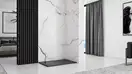 Душевой поддон REA STONE 80X120 BLACK (REA-K9602)