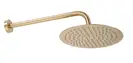 Душевая система с термостатом REA MILER BRUSHED GOLD + BOX скрытого монтажа (REA-P6716)