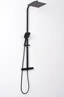 Rea JET BLACK MAT Душовий гарнітур, чорний матовий (REA-P9411)