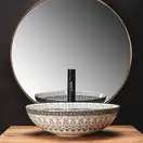 Умивальник (раковина) REA ARTE GREY накладний (REA-U0266)