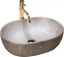 Rea Lara Умывальник накладной, бежевый (REA-U9887)