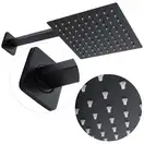 Душевой гарнитур скрытого монтажа Yoka DUAL BLACK + BOX черный (BP.DUAL-BLK)