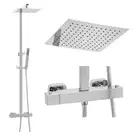 Душовий гарнітур Yoka GIRA 25 CHROM хром з термостатом (BP.GIRA THERM 25 CHR)