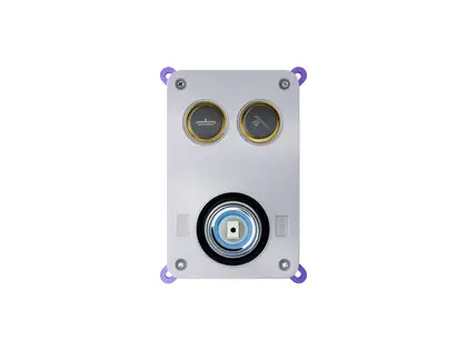 Душовий гарнітур прихованого монтажу Corsan CMZ066MBL BLACK + BOX чорний (646987)