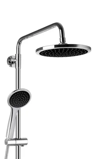 Душовий гарнітур Corsan KLAR FIBER CHROME BLACK (CMN002BL)