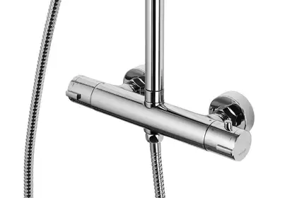 Душевой гарнитур Corsan LUGO CHROME с термостатом (CMN026)
