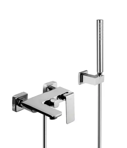 Corsan Trino Змішувач для ванни та душу, хром (CMZ055CH)