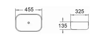 Умывальник (раковина) MEXEN RITA MARBLE MATT (MEX-21084591) Умывальник (раковина) MEXEN RITA MARBLE MATT (MEX-21084591)
