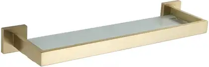 Полка стеклянная подвесная MEXEN VOX BRUSHED GOLD (MEX-707037-55) Полка стеклянная подвесная MEXEN VOX BRUSHED GOLD (MEX-707037-55)