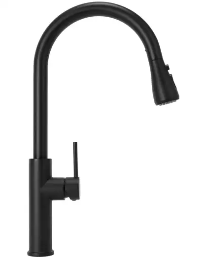 Смеситель для кухни REA NEST BLACK MAT черный (REA-B2057)