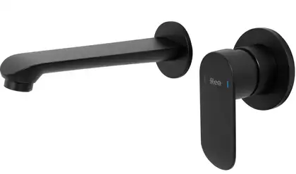 Смеситель для раковины (умывальника) REA HYPER BLACK + BOX черный настенный скрытого монтажа (REA-B2061) Смеситель для раковины (умывальника) REA HYPER BLACK + BOX черный настенный скрытого монтажа (REA-B2061)