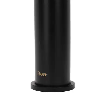 Смеситель для раковины (умывальника) REA VERTIGO BLACK черный высокий (REA-B3921)