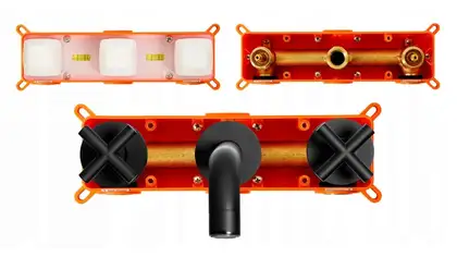Rea EXIT BLACK MAT Змішувач для раковини, чорний (REA-B8000)
