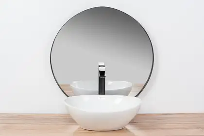 Змішувач для раковини (умивальника) REA CREEK BLACK MAT чорний (REA-B8404)