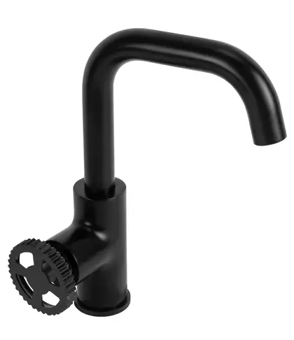 Смеситель для кухни REA VERTIGO SIDE BLACK черный высокий (REA-B8767)