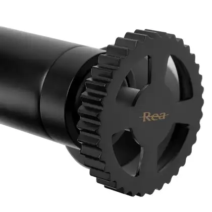 Смеситель для ванны и душа REA VERTIGO BLACK MAT черный настенный (REA-B9669)