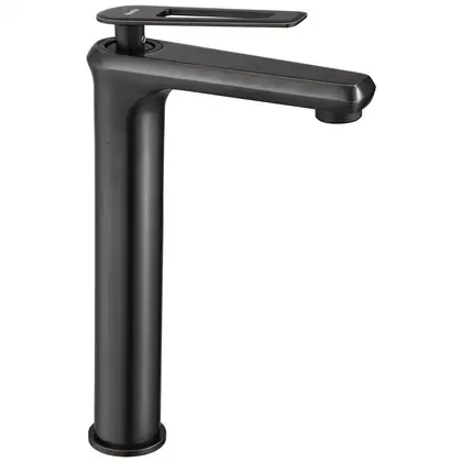 Смеситель для раковины (умывальника) REA BLADE OLD BLACK черний высокий (REA-B9974) Смеситель для раковины (умывальника) REA BLADE OLD BLACK черний высокий (REA-B9974)