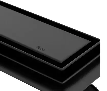 Трап для душа REA NEO PRO BLACK 2в1 черный 50 см (REA-G0999)