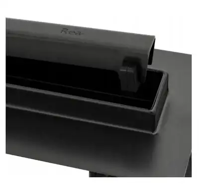 Трап для душа REA NEO SLIM PRO BLACK черный 50 см (REA-G6992)