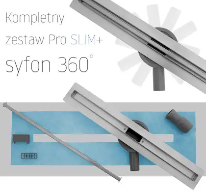 Трап для душа REA NEO SLIM PRO 90 см (REA-G8403)