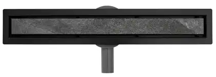 Трап для душа REA NEO PRO BLACK 2в1 черный 80 см (REA-G8907)