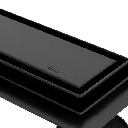 Трап для душа REA NEO PRO BLACK 2в1 черный 80 см (REA-G8907)