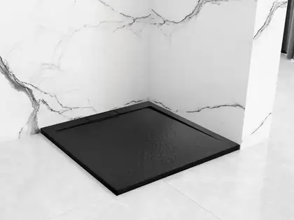 Душевой поддон REA GRAND 80X100 BLACK (REA-K4593)