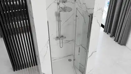 Душевая дверь REA MOLIER CHROME 100 (REA-K6371)