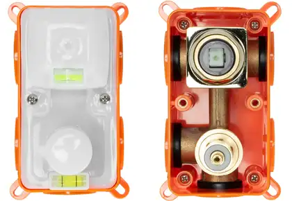 Душевая система REA OVAL CHROME + BOX скрытого монтажа (REA-P8415)