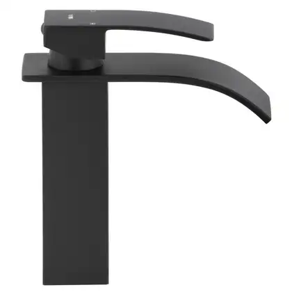 Смеситель для раковины (умывальника) Yoka NIAGARA 24 BLACK черный низкий (BU.NIAGARA 24-BLK) Смеситель для раковины (умывальника) Yoka NIAGARA 24 BLACK черный низкий (BU.NIAGARA 24-BLK)