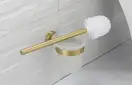 Ёршик для унитаза REA MIST 06 GOLD золотой (REA-80032)