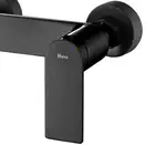 Смеситель для ванны и душа REA STORM BLACK черный настенный (REA-B8033)