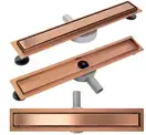 Трап для душа REA PURE NEO BRUSHED COPPER 70 см. (REA-G8021)