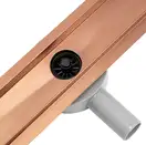 Трап для душа REA PURE NEO BRUSHED COPPER 70 см. (REA-G8021)