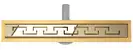 Трап для душу REA GREEK PRO GOLD 60 см (REA-G8027)
