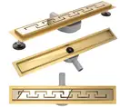 Трап для душа REA GREEK PRO GOLD 70 см (REA-G8028)