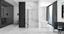 Душевая кабина REA LOOK CHROM 80х100 (REA-K7901)