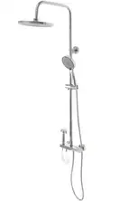 Душевой гарнитур REA MAX CHROME с изливом (REA-P6616)