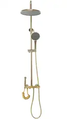 Душевой гарнитур REA MAX GOLD с изливом (REA-P6617)
