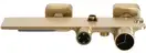 Душевой гарнитур REA HELIX BRUSHED GOLD с изливом (REA-P6621)